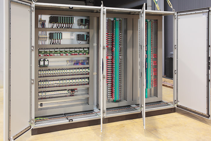 Automation barriers panel board